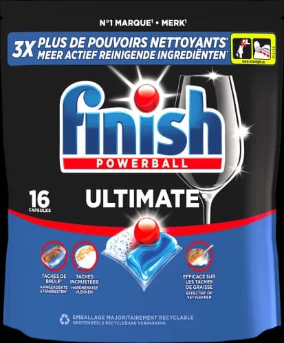 Finish Vaatwascaps ultimate regular