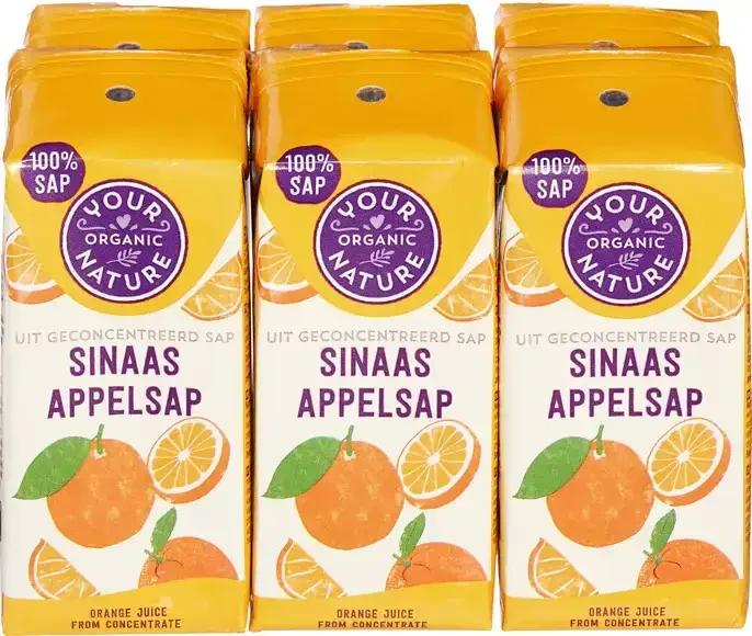 Sinaasappelsap 6 x 200 ml
