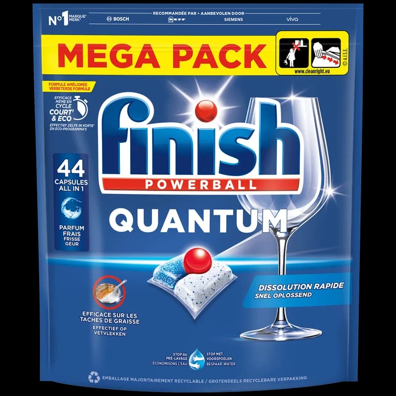 Finish Quantum regular vaatwascapsules