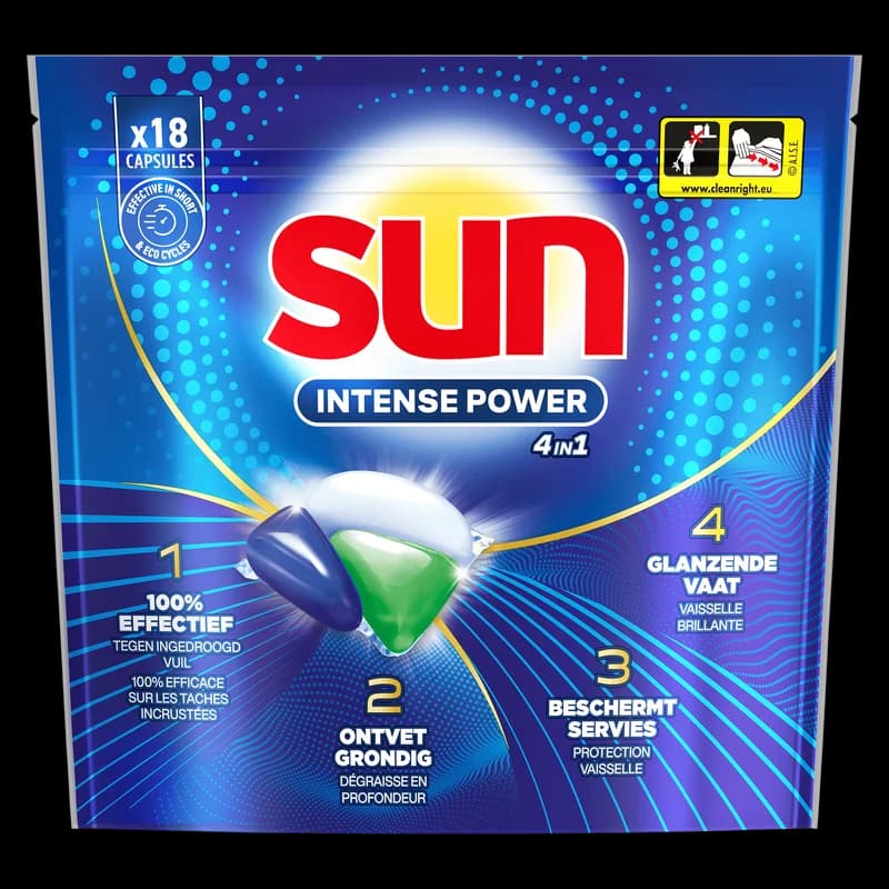 Sun Intense Power vaatwascapsules