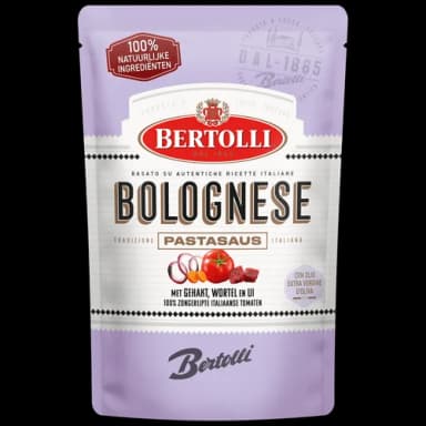 Bertolli Pastasaus in zak bolognese
